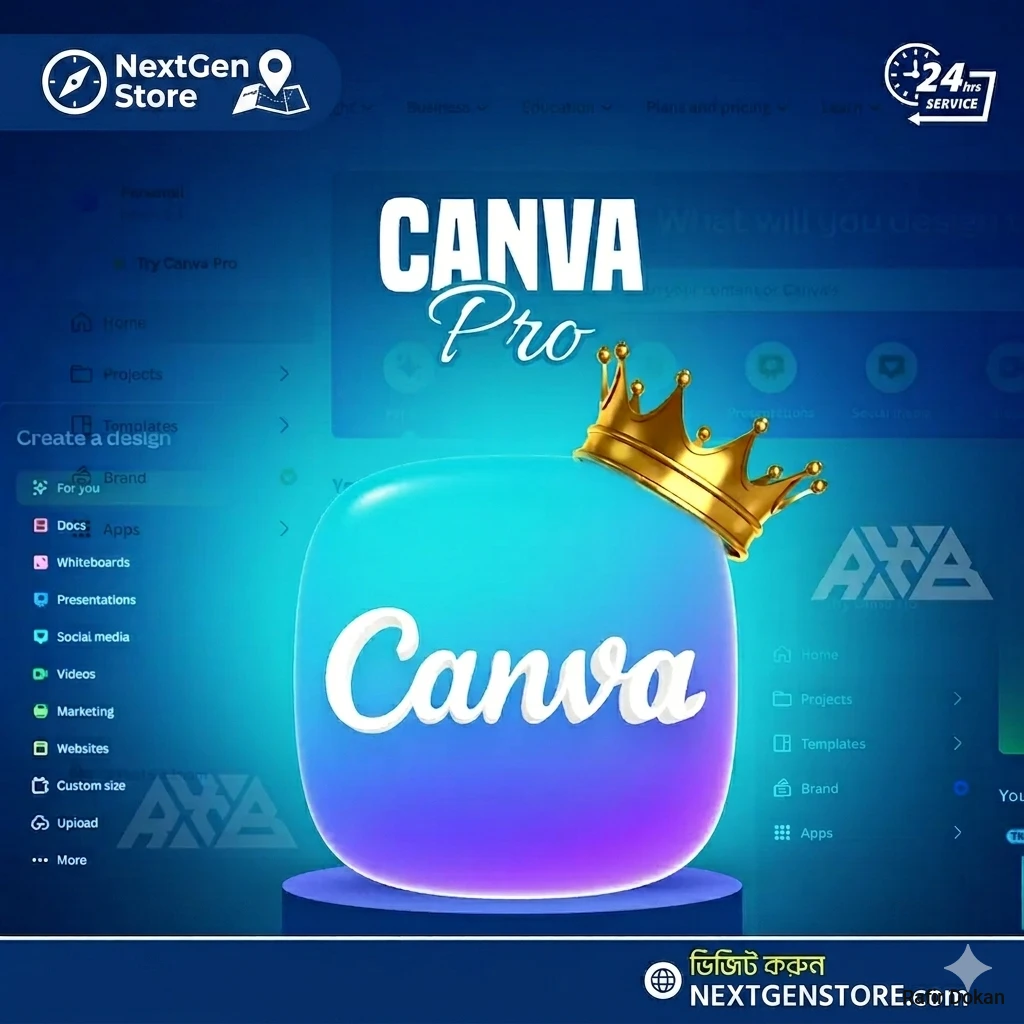 CANVA Edu Pro  1 Year - Private Account
