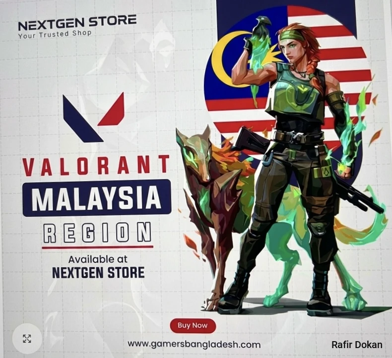 Valorant (475 VP) MALAYSIA